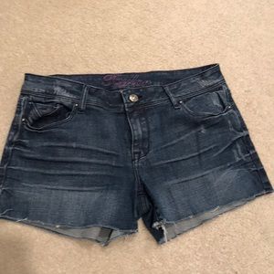 dELiA*s Cut Off Jean Shorts